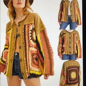 Free People No Rain Sweater - NWT - M